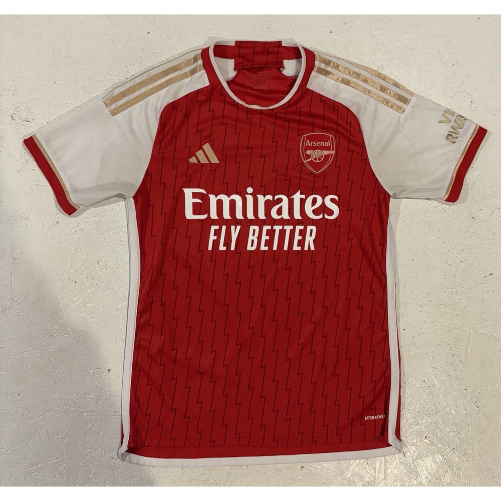 Arsenal Jersey‎ 23/24 Home Soccer Football Jersey HR6929 Adidas Mens Medium Slim